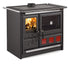 ROSA XXL 5.0 - STEEL - Cocina Leña - La Nordica-Extraflame